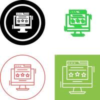 Webpage Quality Icon Design vector