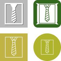 Tie Icon Design vector