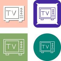 diseño de icono de televisión vector