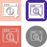 Search Icon Design vector