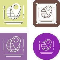 Map Icon Design vector