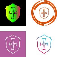 Unique Sheild Icon Design vector