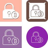 Lock Icon Design vector