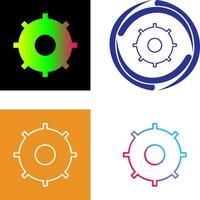 Unique Settings Icon Design vector