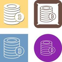 Coins Icon Design vector