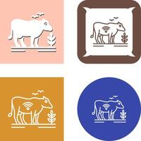 Cattle Icon Design vector