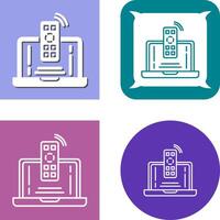 Remote Icon Design vector