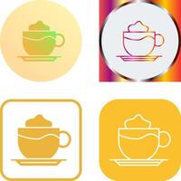 Latte Icon Design vector