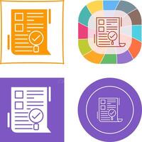 SEO Audit Icon Design vector