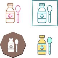 Syrup Icon Design vector