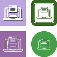 Website Icon Design vector