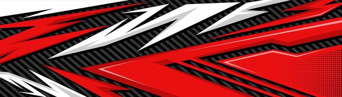 Abstract Car decal design . Graphic abstract stripe racing background kit designs for wrap vehicle, race car, rally, adventure and livery vector