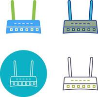 Router Icon Design vector