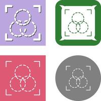 Intersection Icon Design vector