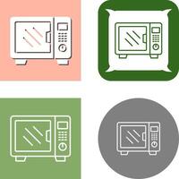 Microwave Icon Design vector