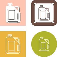 Jerrycan Icon Design vector