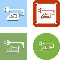 Iron Icon Design vector