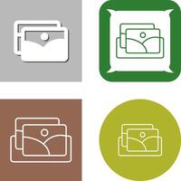 fotografía icono diseño vector