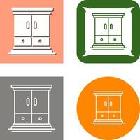 Wardrobe Icon Design vector