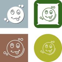 Silly Icon Design vector