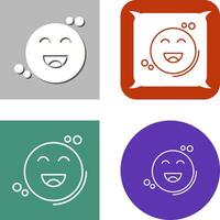 Happiness Icon Design vector