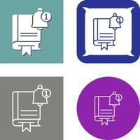 diseño de icono de notificación vector