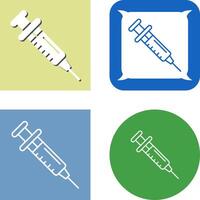 Injection Icon Design vector