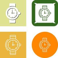 Wrist Watch Icon Design vector