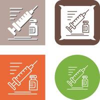 Syringe Icon Design vector