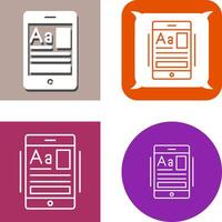 Education App Icon Design vector