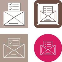 Check List Icon Design vector