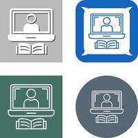 Lesson Icon Design vector