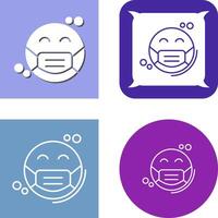 Mask Icon Design vector