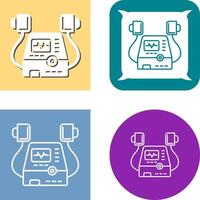 Defribillator Icon Design vector