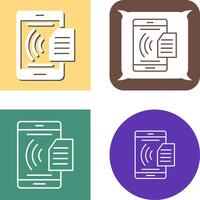 Smart Phone Icon Design vector