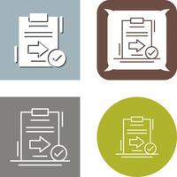 Send Icon Design vector