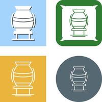 vase Icon Design vector