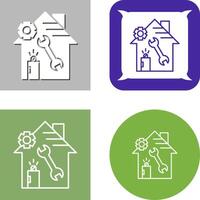 home repair Icon Design vector