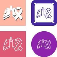 Cancer Icon Design vector