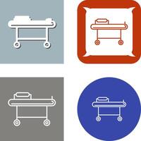 Stretcher Icon Design vector