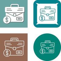 Suitcase Icon Design vector