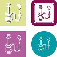 Hookah Icon Design vector