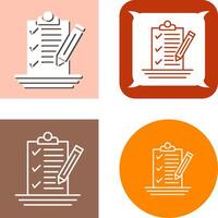 Check List Icon Design vector