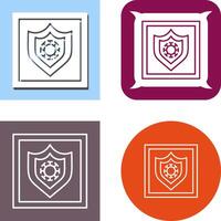 Shield Icon Design vector