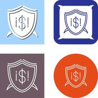 Shield Icon Design vector