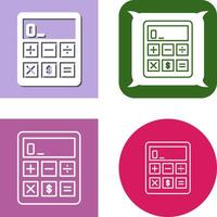 Calculator Icon Design vector