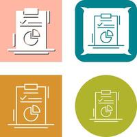 Diagram Icon Design vector