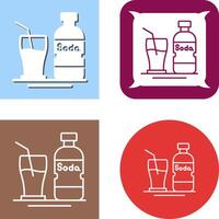 Soda Icon Design vector