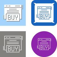 Buy Icon Design vector