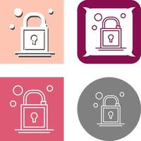 Lock Icon Design vector